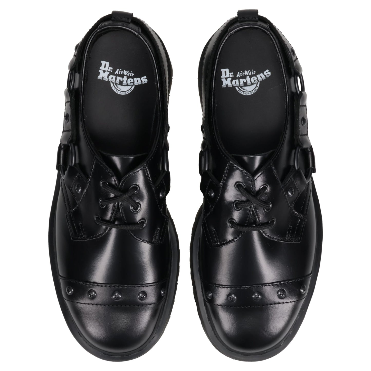 1461 QUAD HRNS / BLACK ANALINE