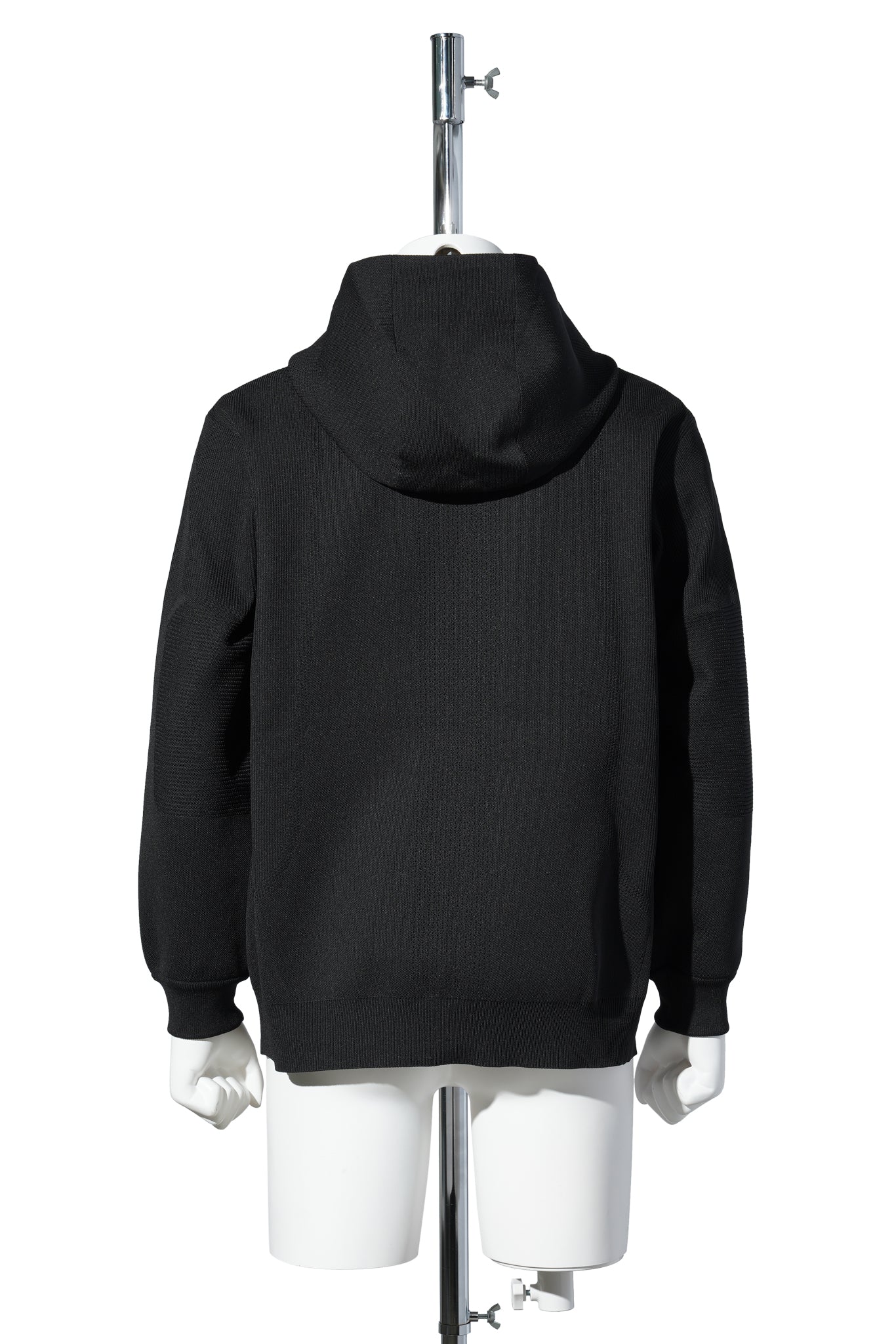 FUSIONKNIT STRIPED HOODIE / BK00