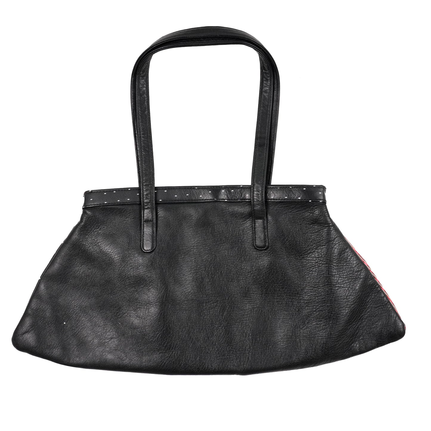 GLITTER SHOULDER BAG / RED&BLACK