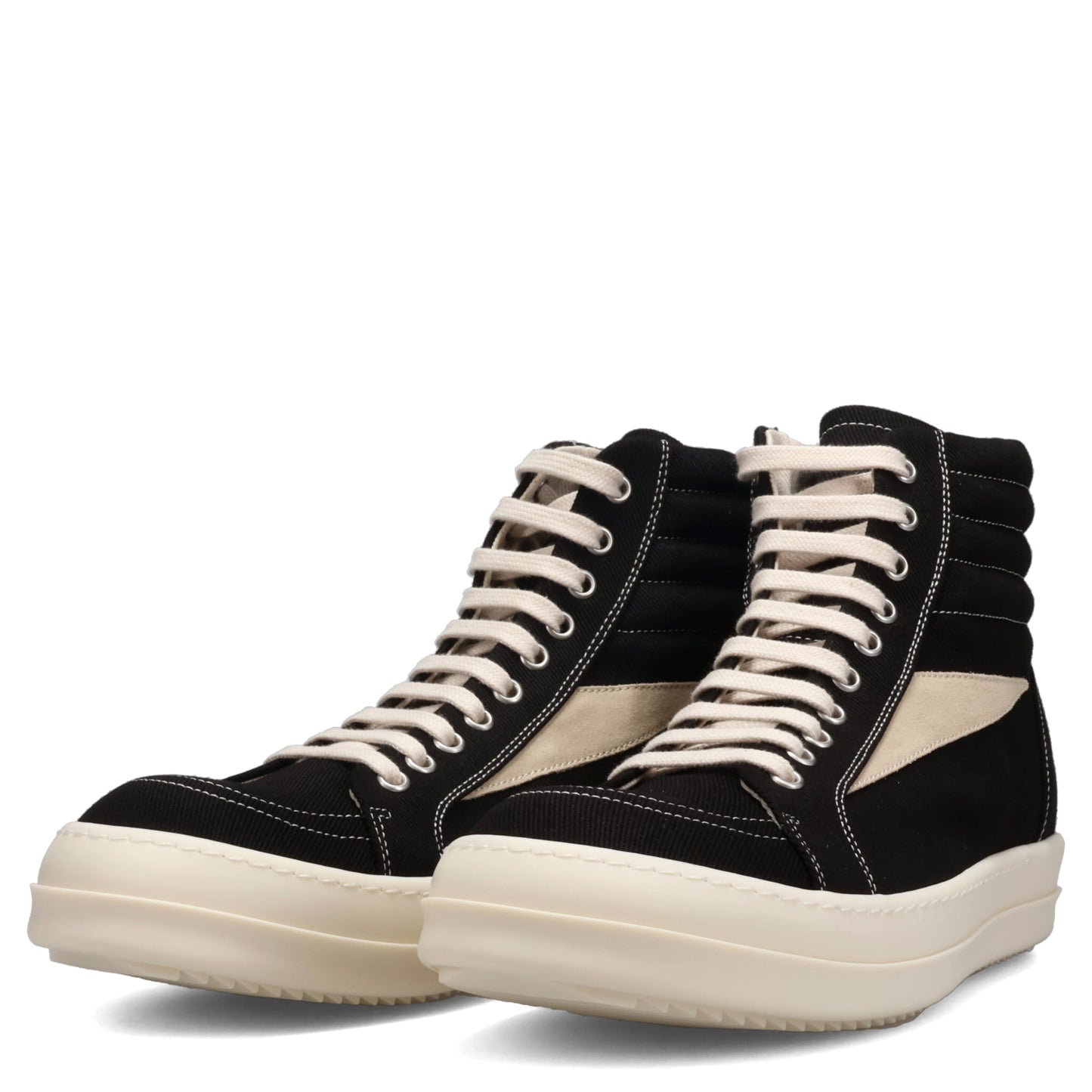 VINTAGE HIGH SNEAKS / 911:BLACK/MILK/MILK