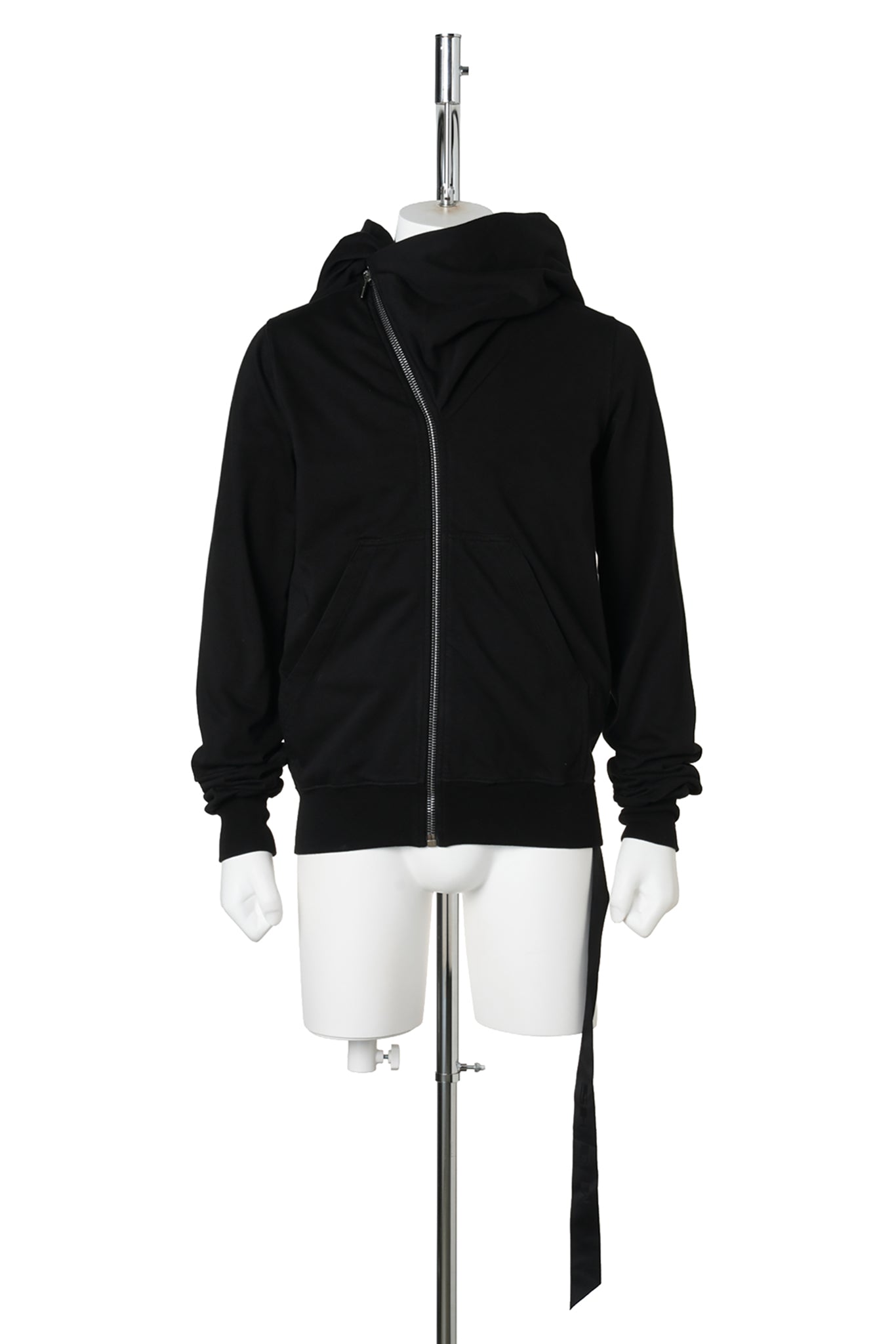 KNIT T-SHIRT - MOUNTAIN HOODIE / 09:BLACK