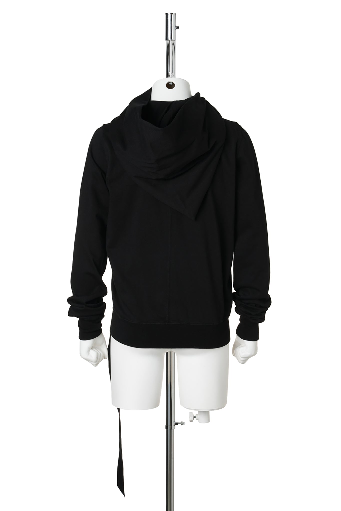 KNIT T-SHIRT - MOUNTAIN HOODIE / 09:BLACK