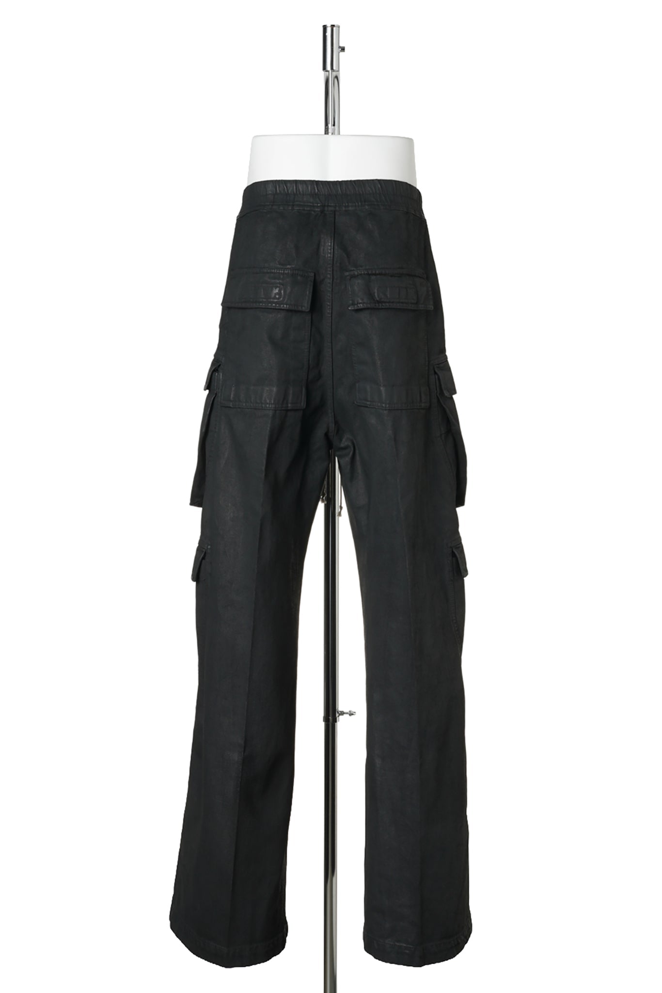 DENIM PANTS - DOUBLE CARGO JUMBO BELAS / 99X:BLACK WAX