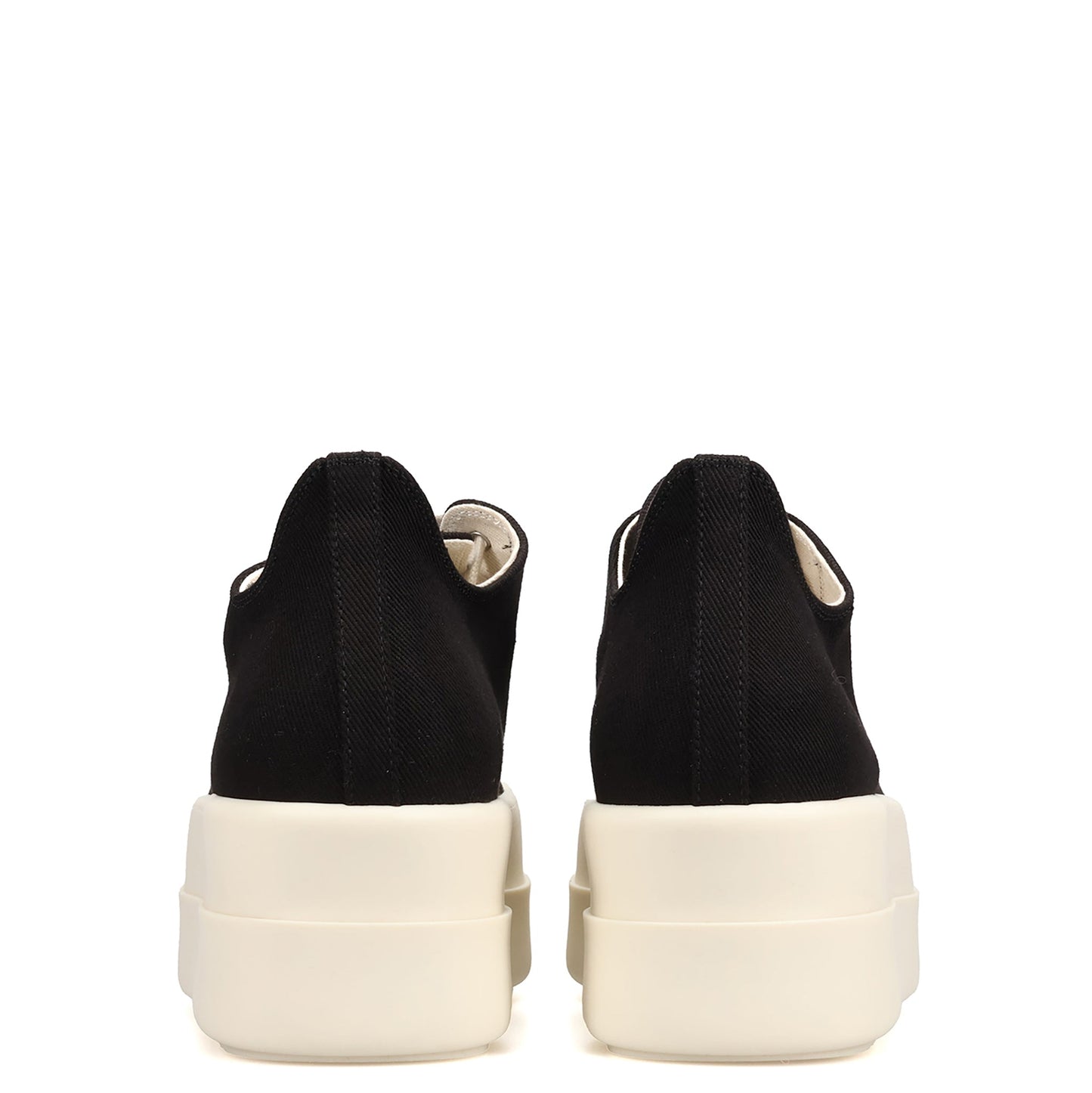 DENIM SHOES - MEGA BUMPER LOW SNEAKS / 911:BLACK/MILK/MILK