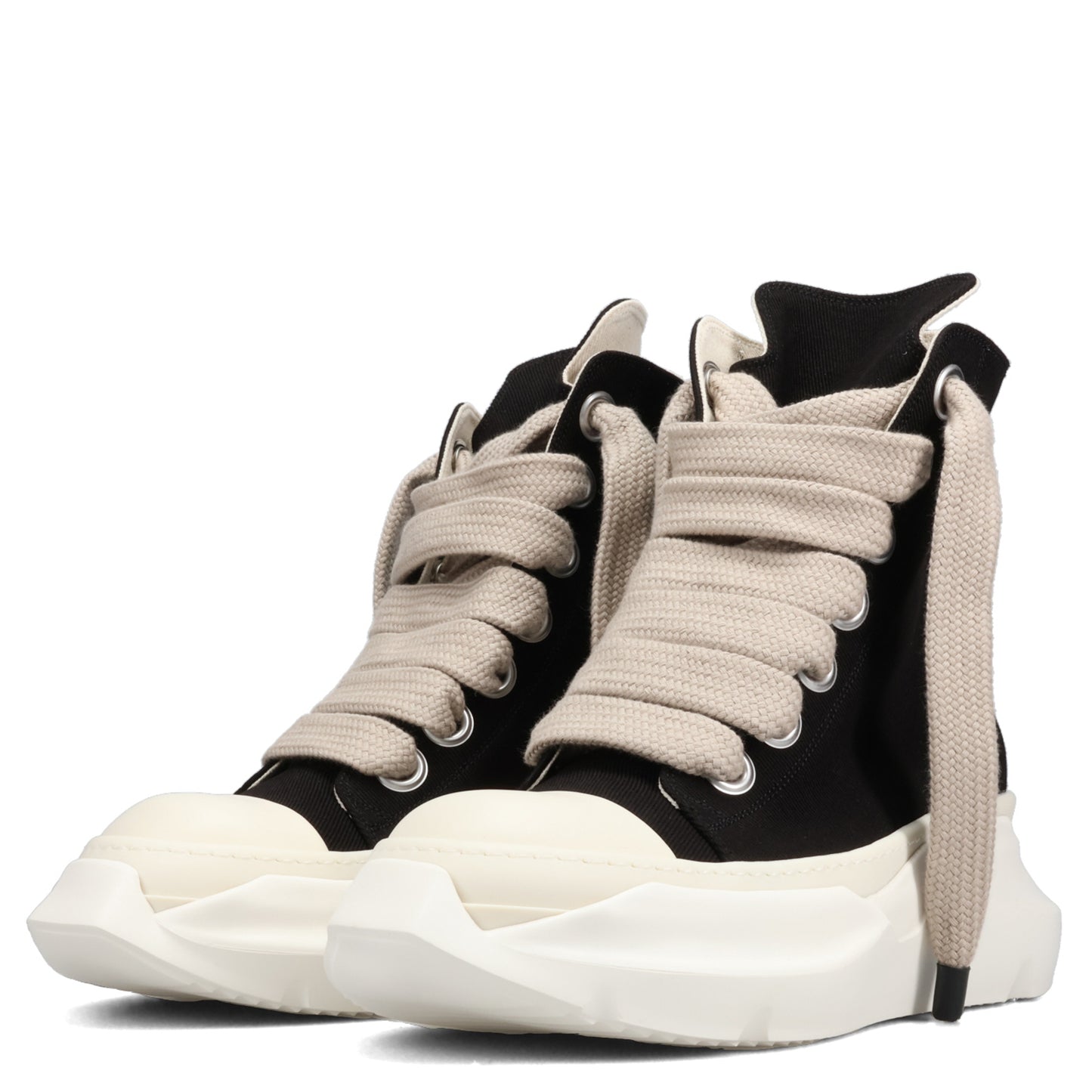 JUMBOLACE ABSTRACT SNEAKS / 911:BLACK/MILK/MILK