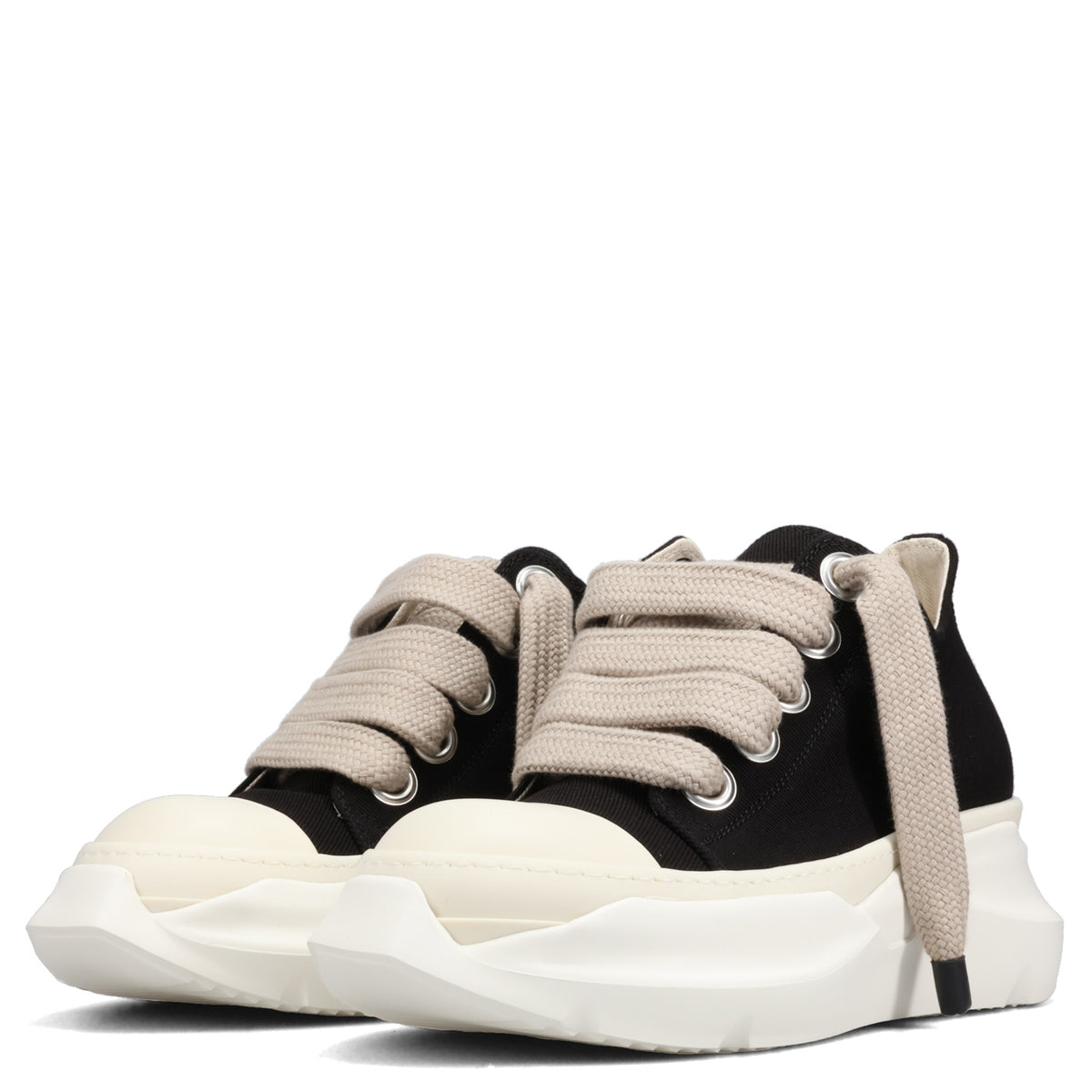 JUMBOLACE ABSTRACT LOW SNEAKS / 911:BLACK/MILK/MILK