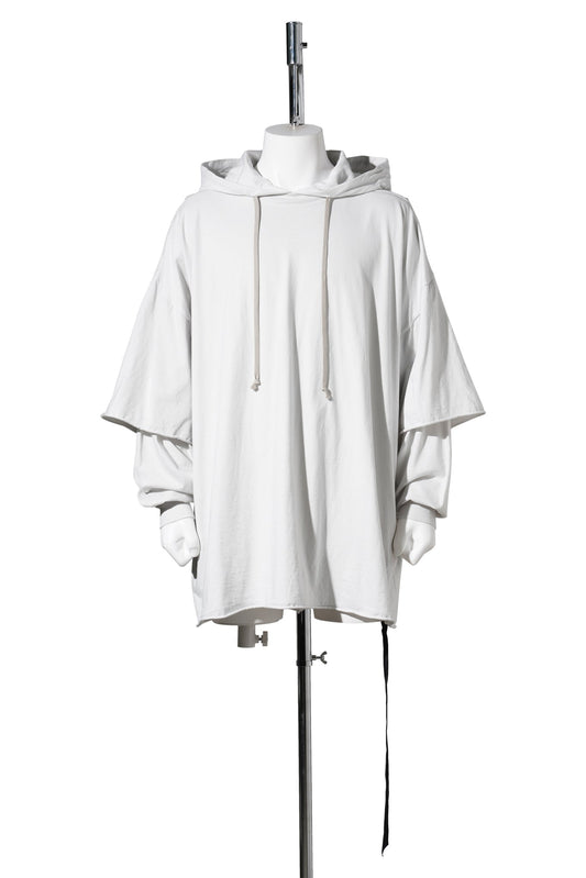 TOMMY HUSTLER HOODIE / 51:MILK WASH