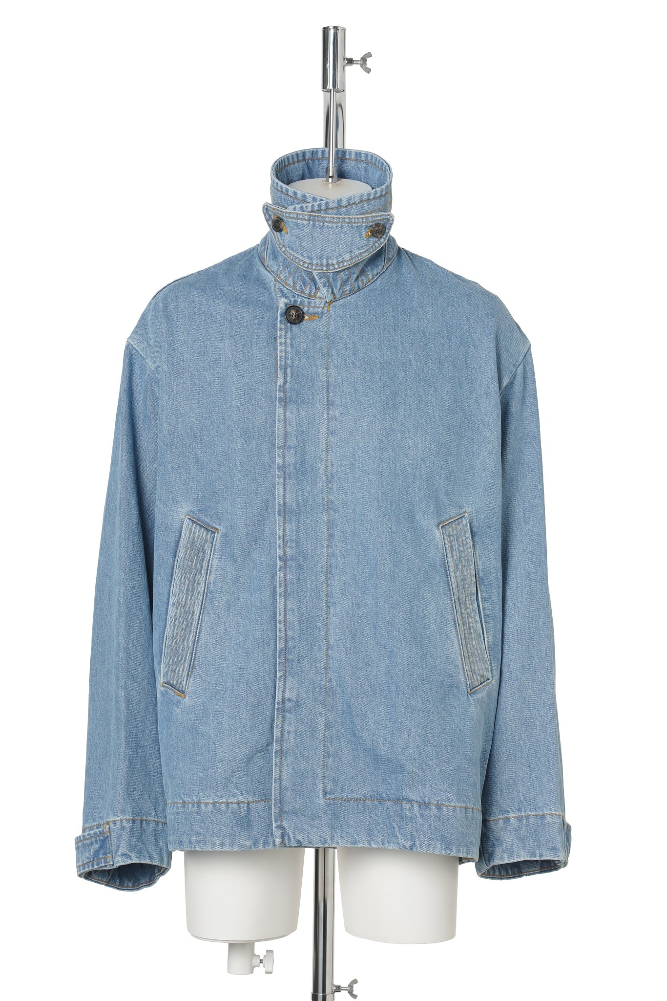 VARRICK BIS DEN 4400MW. JACKET / 514:LIGHT BLUE