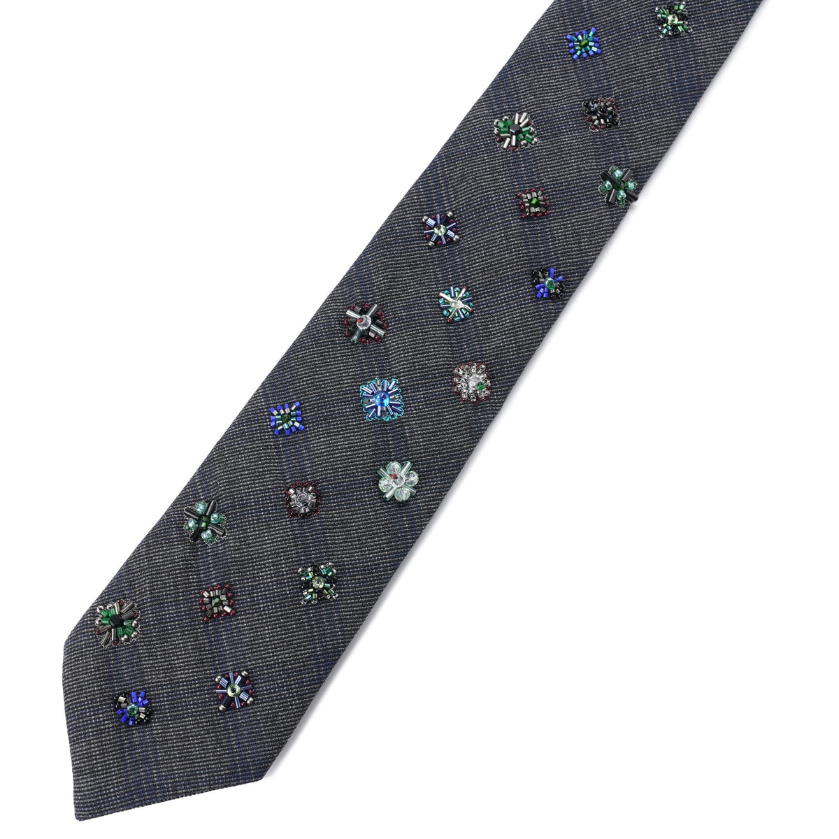 GILLIAN EMB 4264 M.W. TIE NAV / 509:NAVY