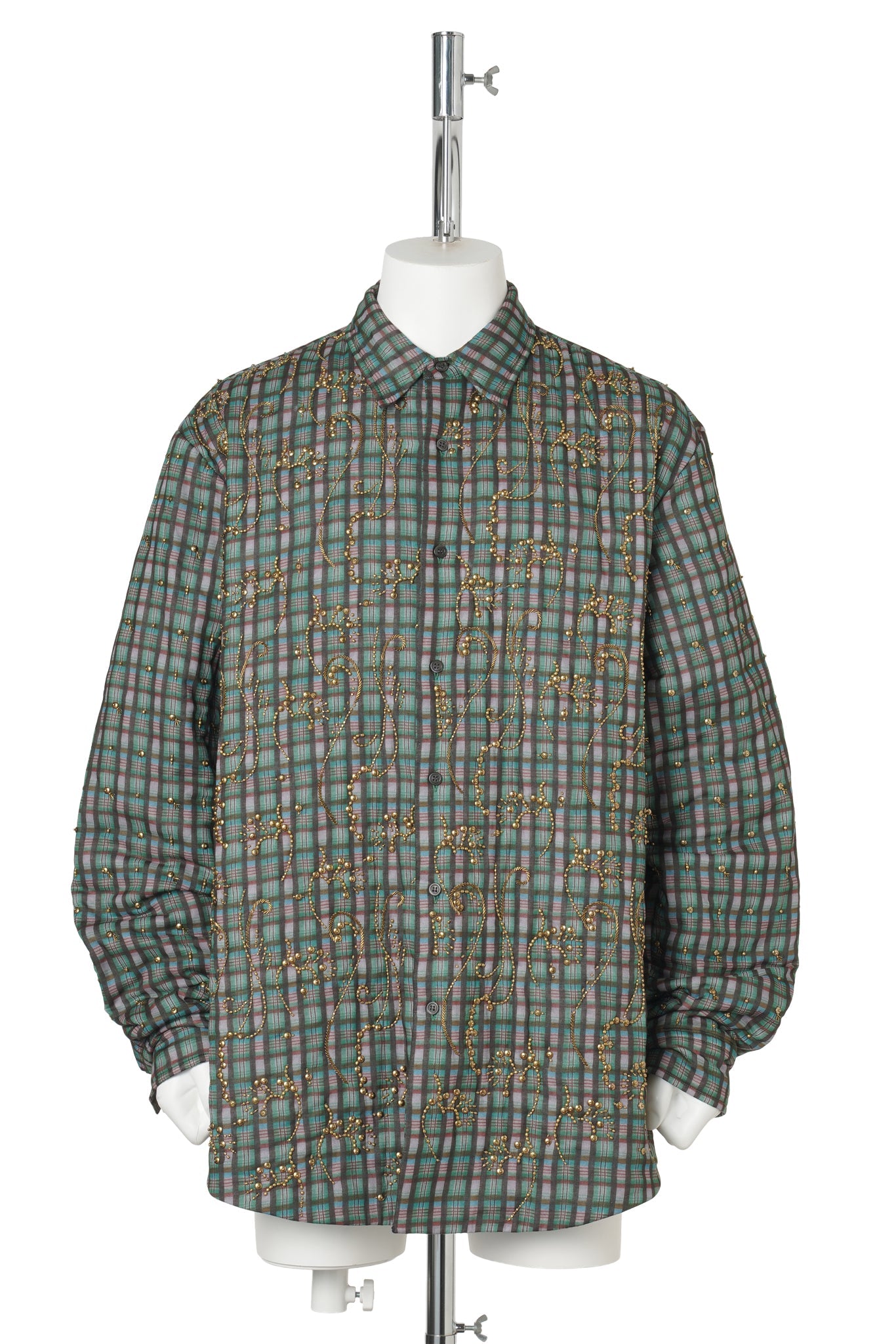 CAPERSON EMB 4109 M.W.SHIRT PET / 508:PETROL