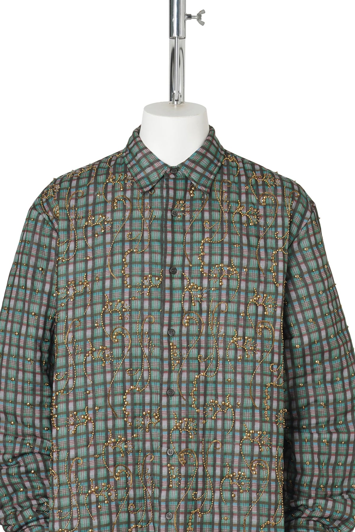 CAPERSON EMB 4109 M.W.SHIRT PET / 508:PETROL