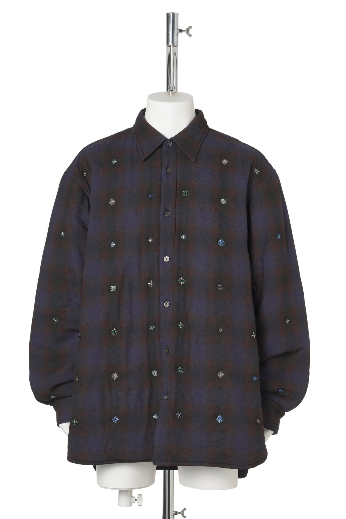 CROOMSY EMB 4133 M.W. SHIRT / 703:BROWN