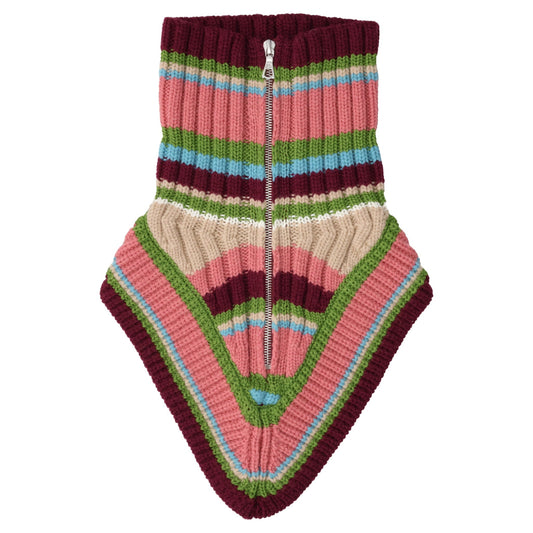 MORRISO STRIPE 4708 MK. COLLAR / 301:OLD ROSE