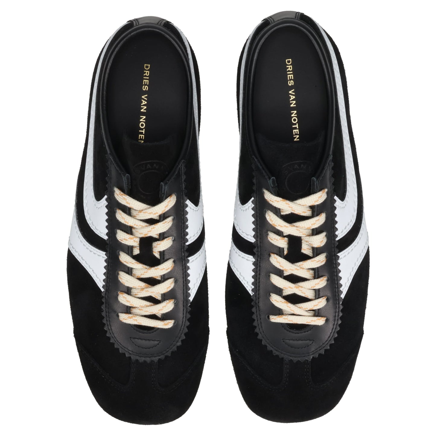 MS261-1503 M.L.SHOES Q.0126 / BLACK/WHITE
