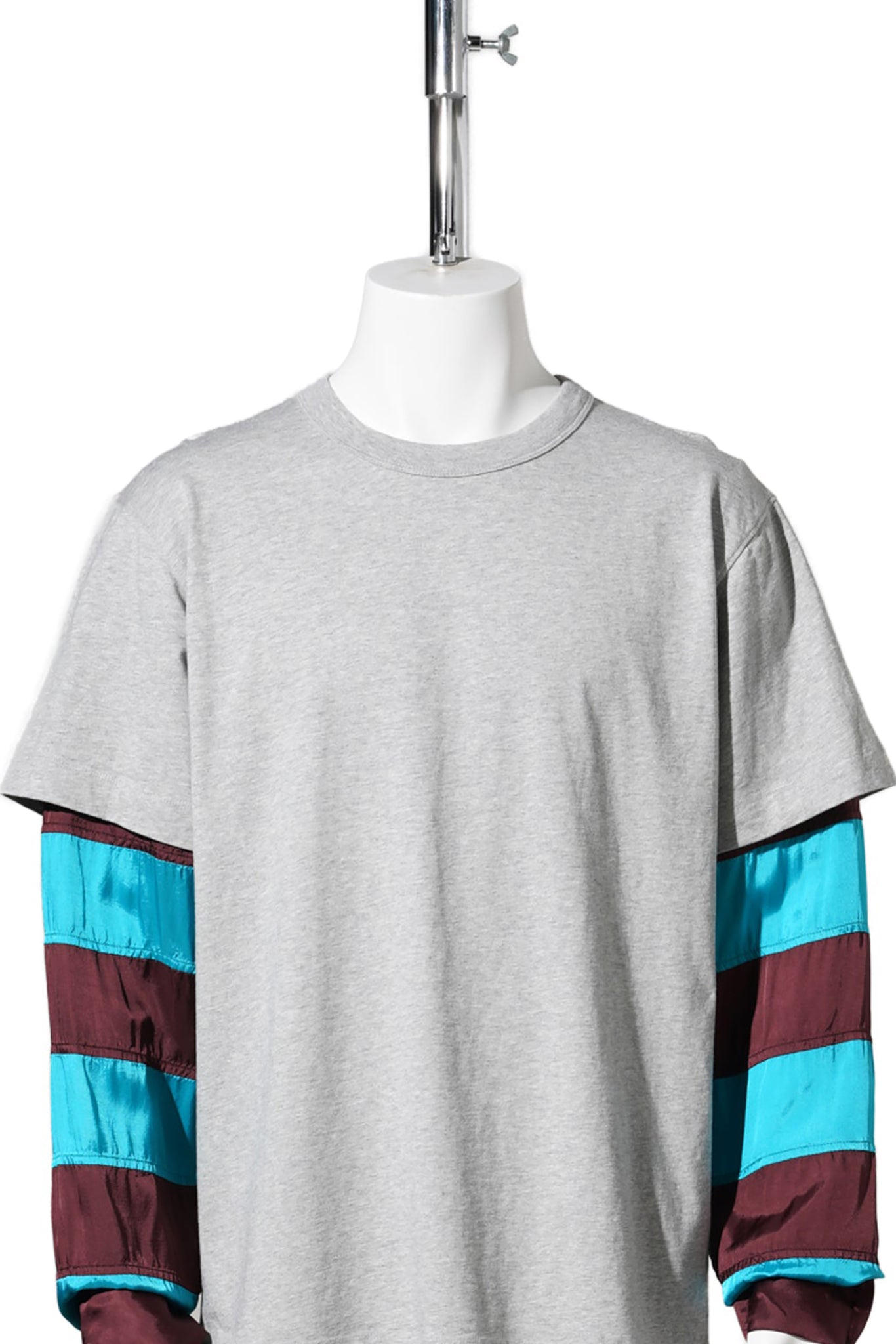 HEEDAR 3603 MK.LS.T-SHIRT / GREY MELANGE