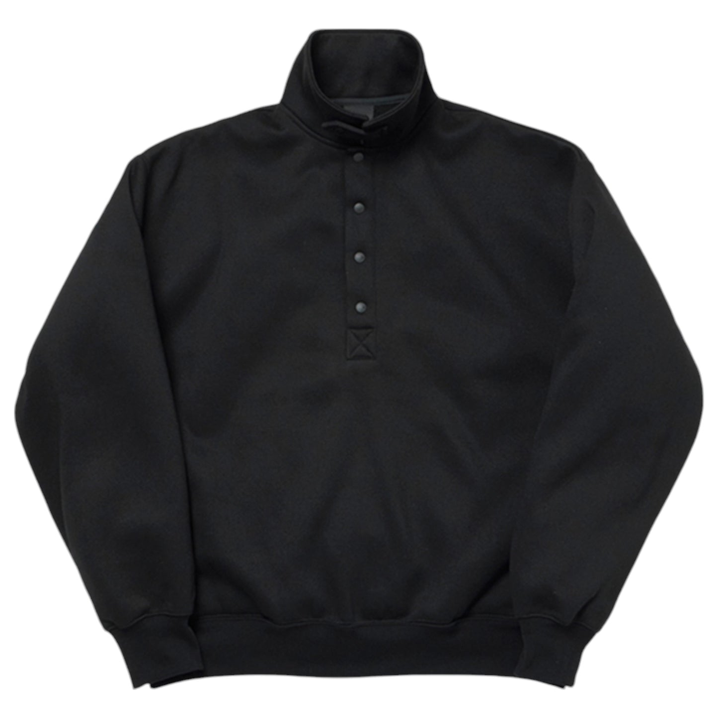 TECH SWEAT SNAP PULLOVER / BLACK