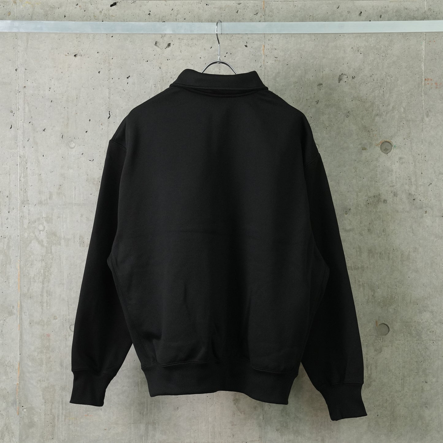 TECH SWEAT SNAP PULLOVER / BLACK