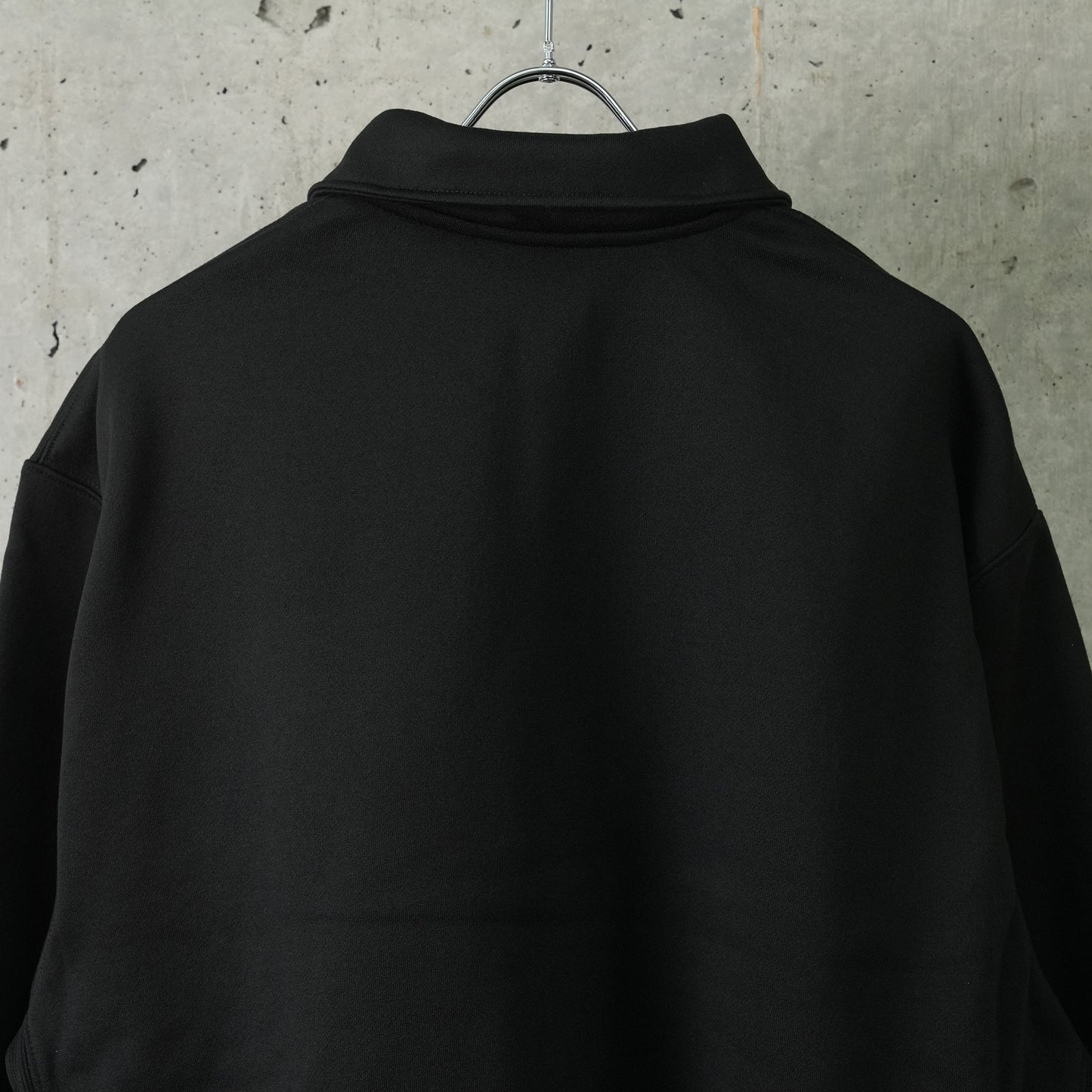 TECH SWEAT SNAP PULLOVER / BLACK