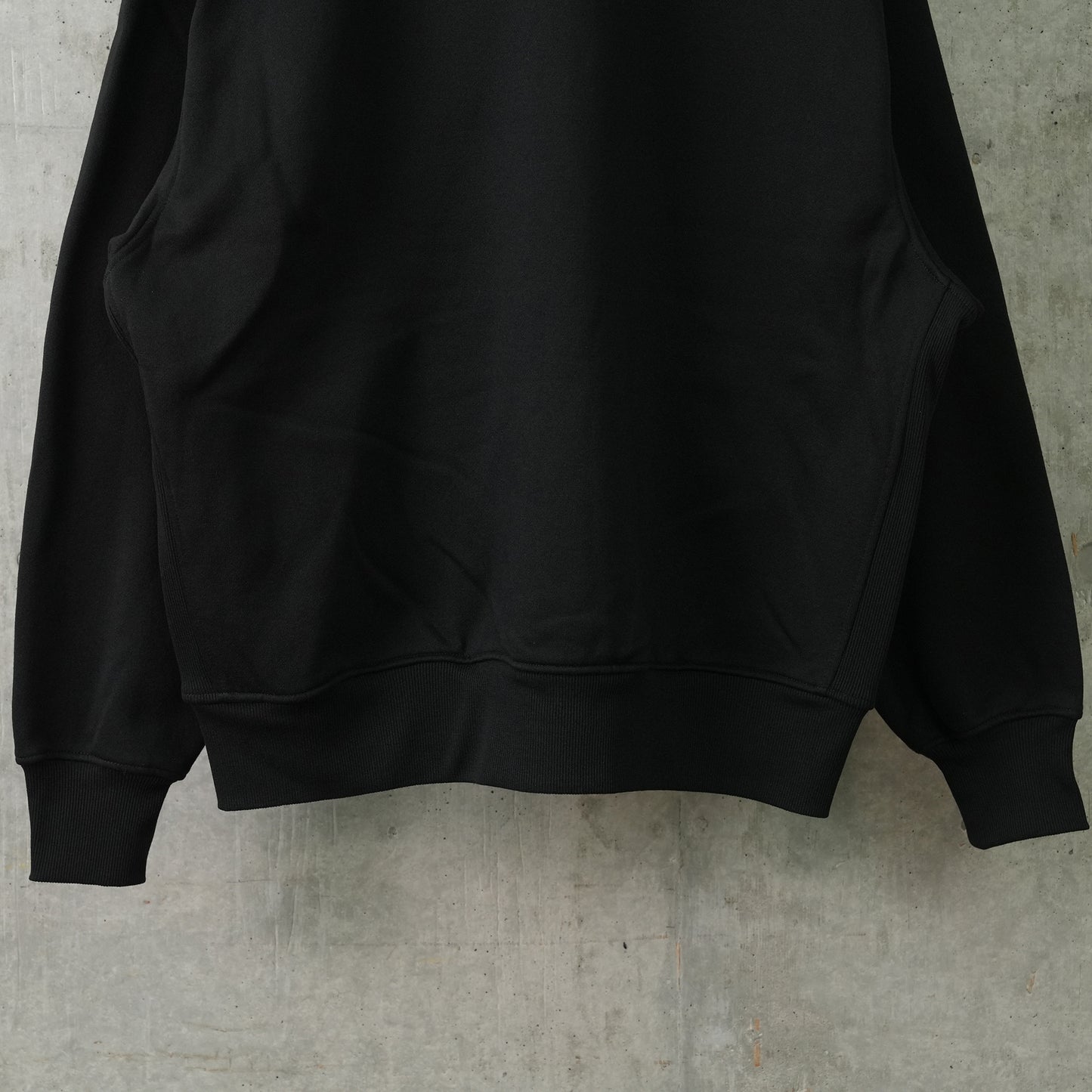 TECH SWEAT STAND ZIP-CARDIGAN / BLACK