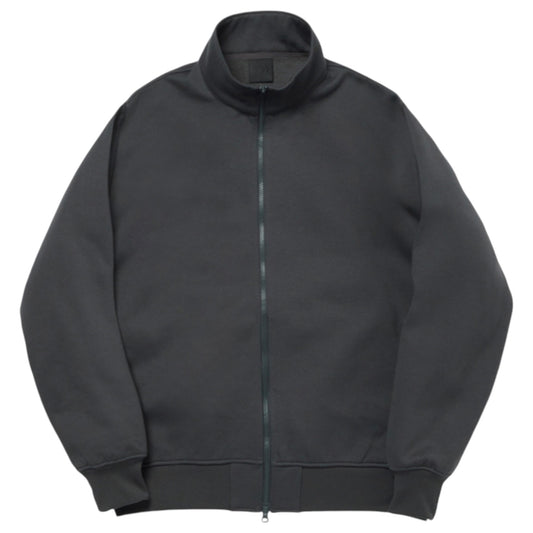 TECH SWEAT STAND ZIP-CARDIGAN / CHARCOAL