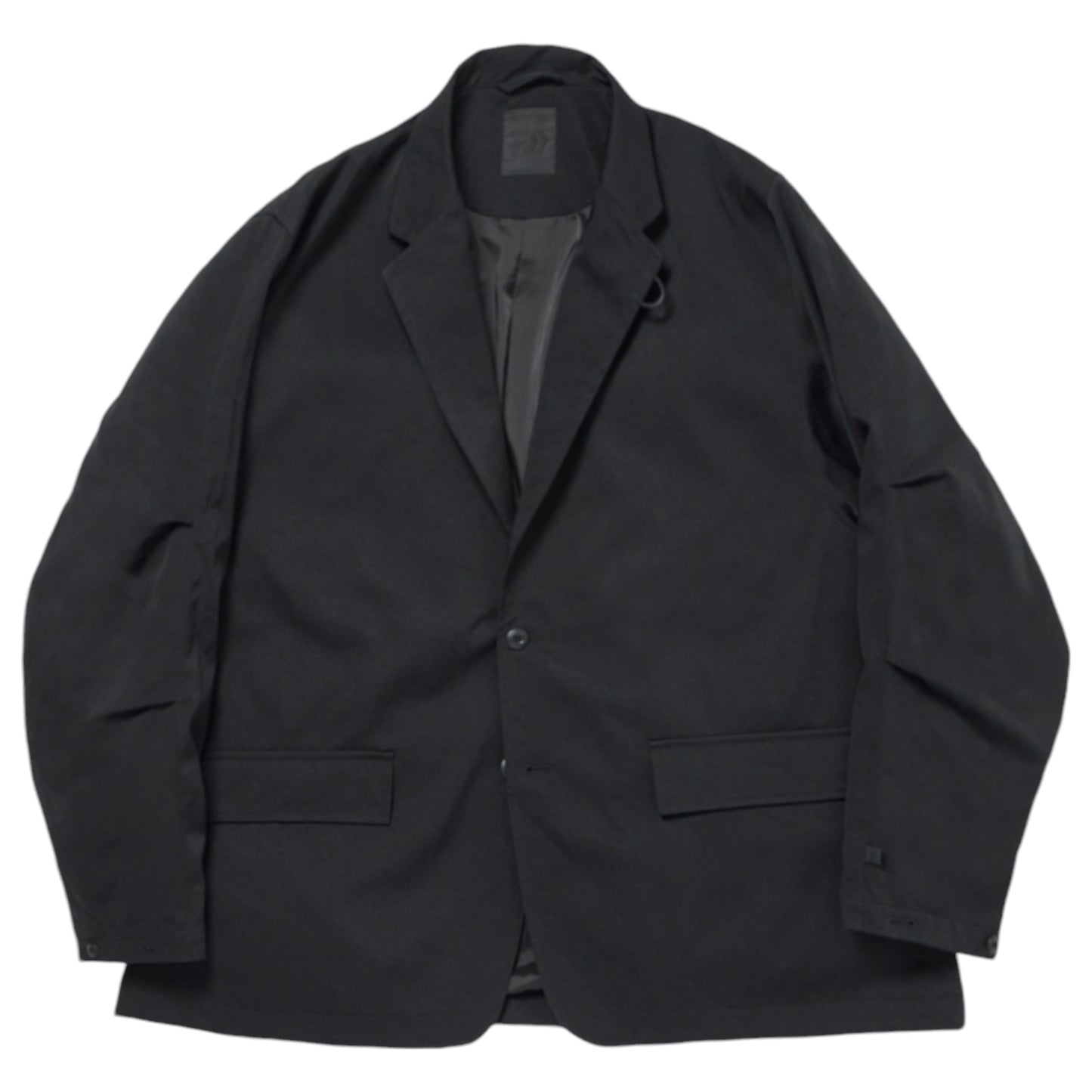 TECH LOOSE 2B JACKET TWILL / BLACK