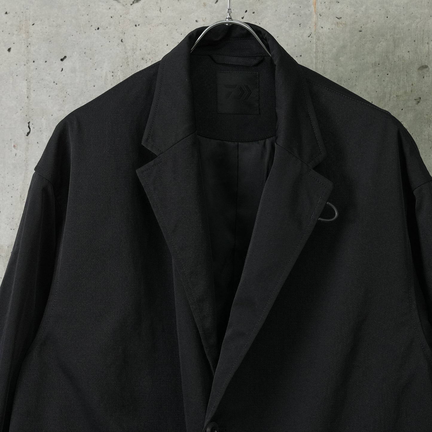 TECH LOOSE 2B JACKET TWILL / BLACK