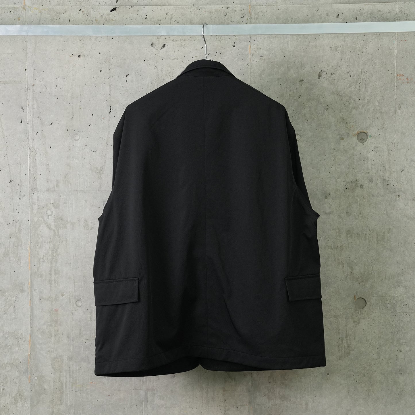 TECH LOOSE 2B JACKET TWILL / BLACK