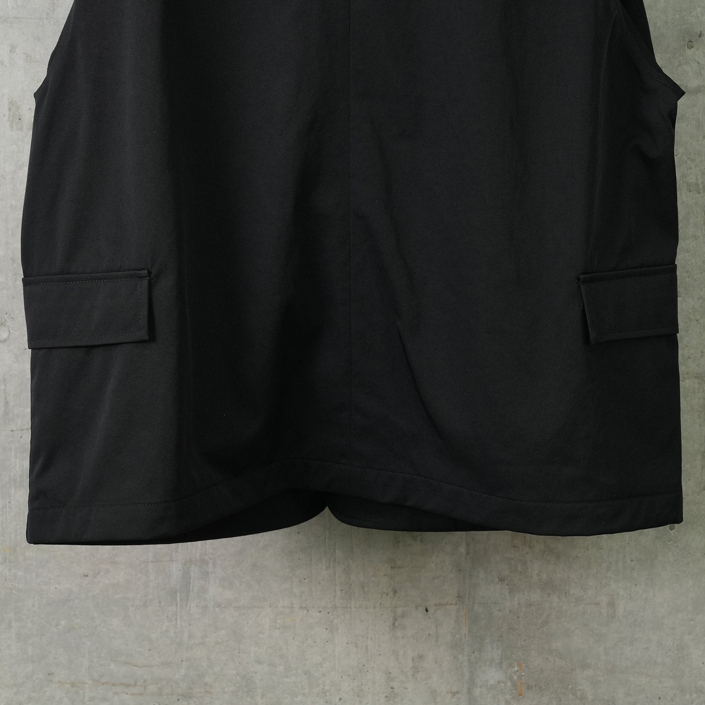 TECH LOOSE 2B JACKET TWILL / BLACK