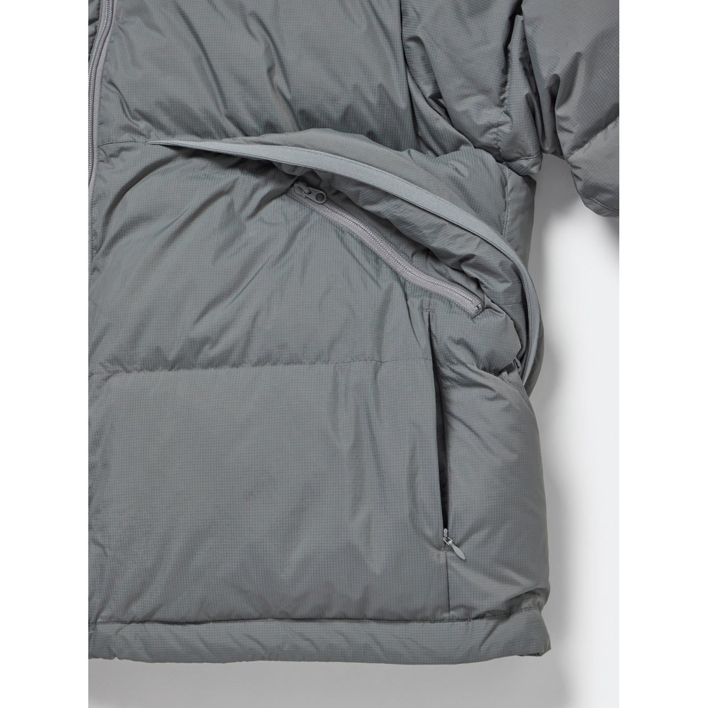 TECH ALPINE DOWN PARKA / LT.GRAY