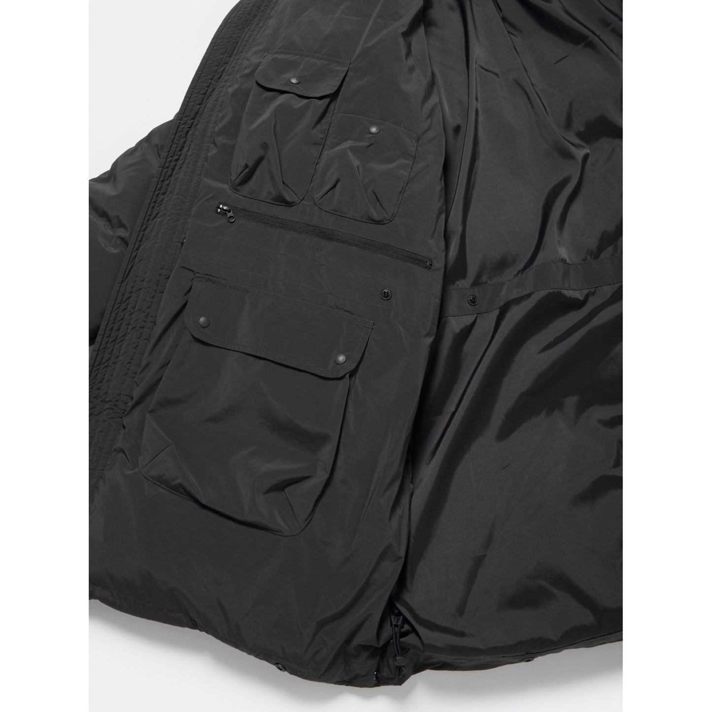 TECH 2WAY CADET DOWN PARKA / BLACK