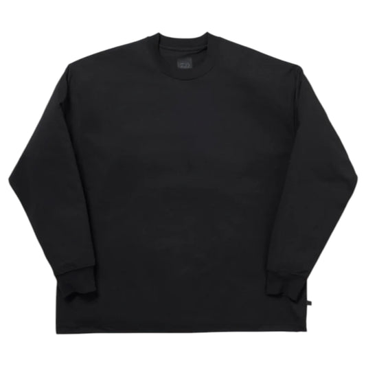 TECH DRAWSTRING TEE L/S / BLACK