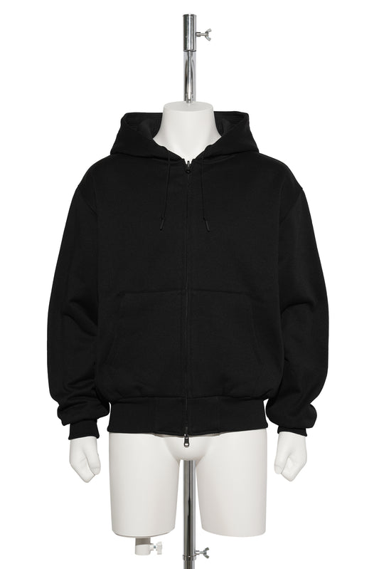 TECH SWEAT DOUBLE FACE PARKA / BLACK
