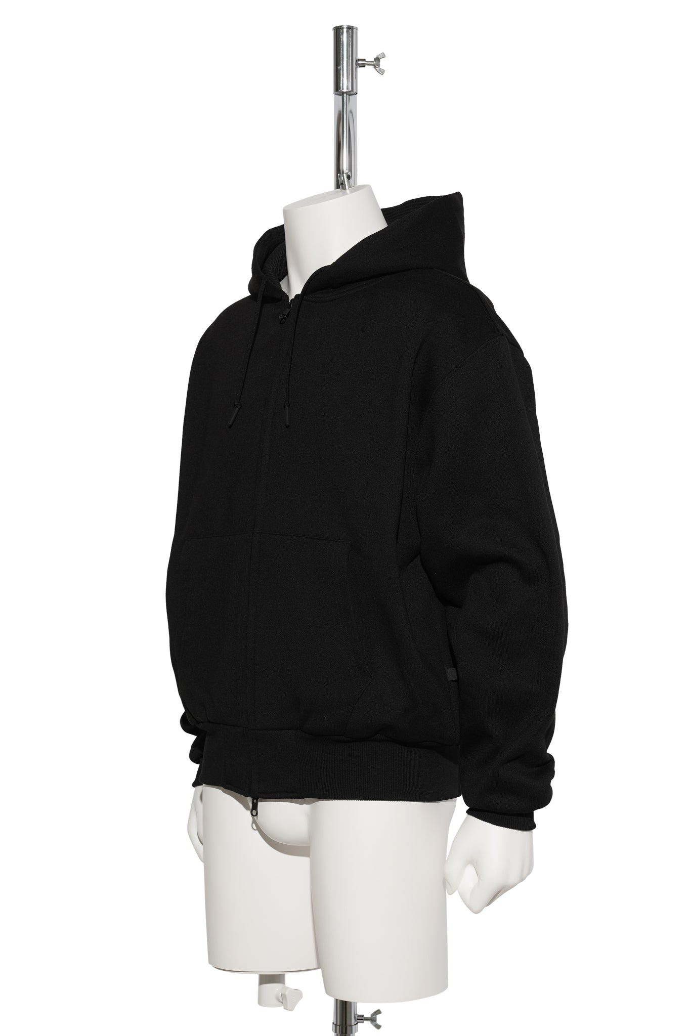 TECH SWEAT DOUBLE FACE PARKA / BLACK