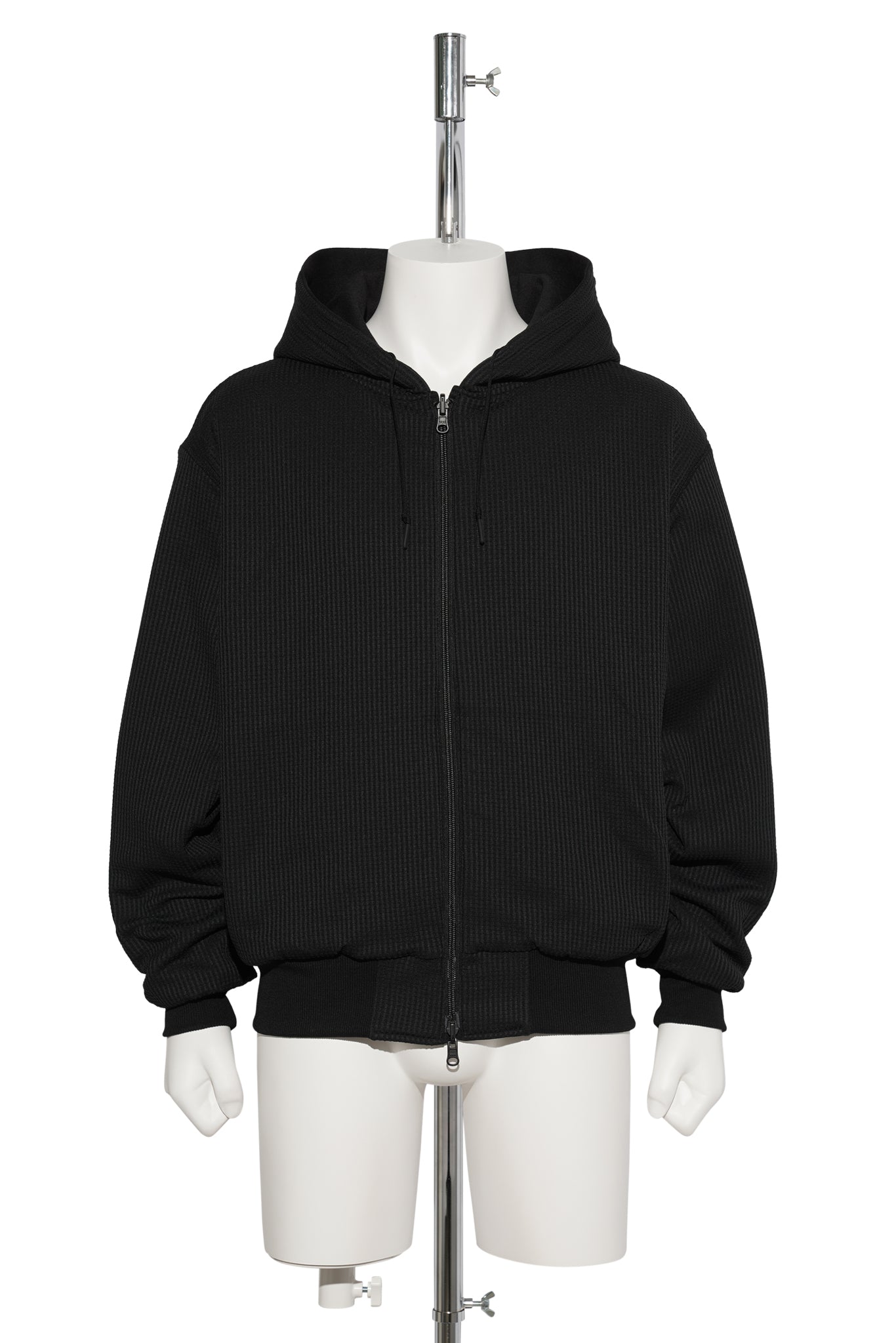 TECH SWEAT DOUBLE FACE PARKA / BLACK