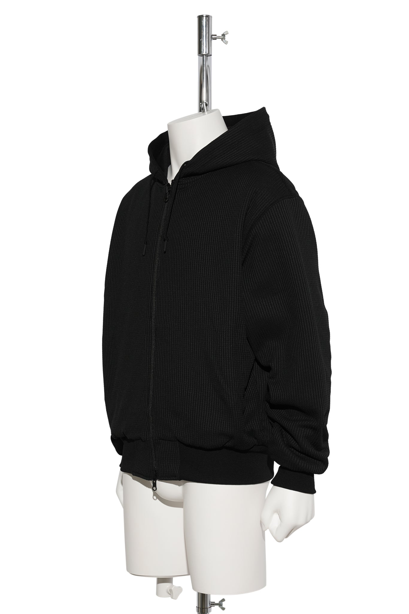TECH SWEAT DOUBLE FACE PARKA / BLACK