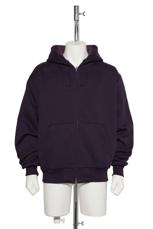 TECH SWEAT DOUBLE FACE PARKA / PURPLE