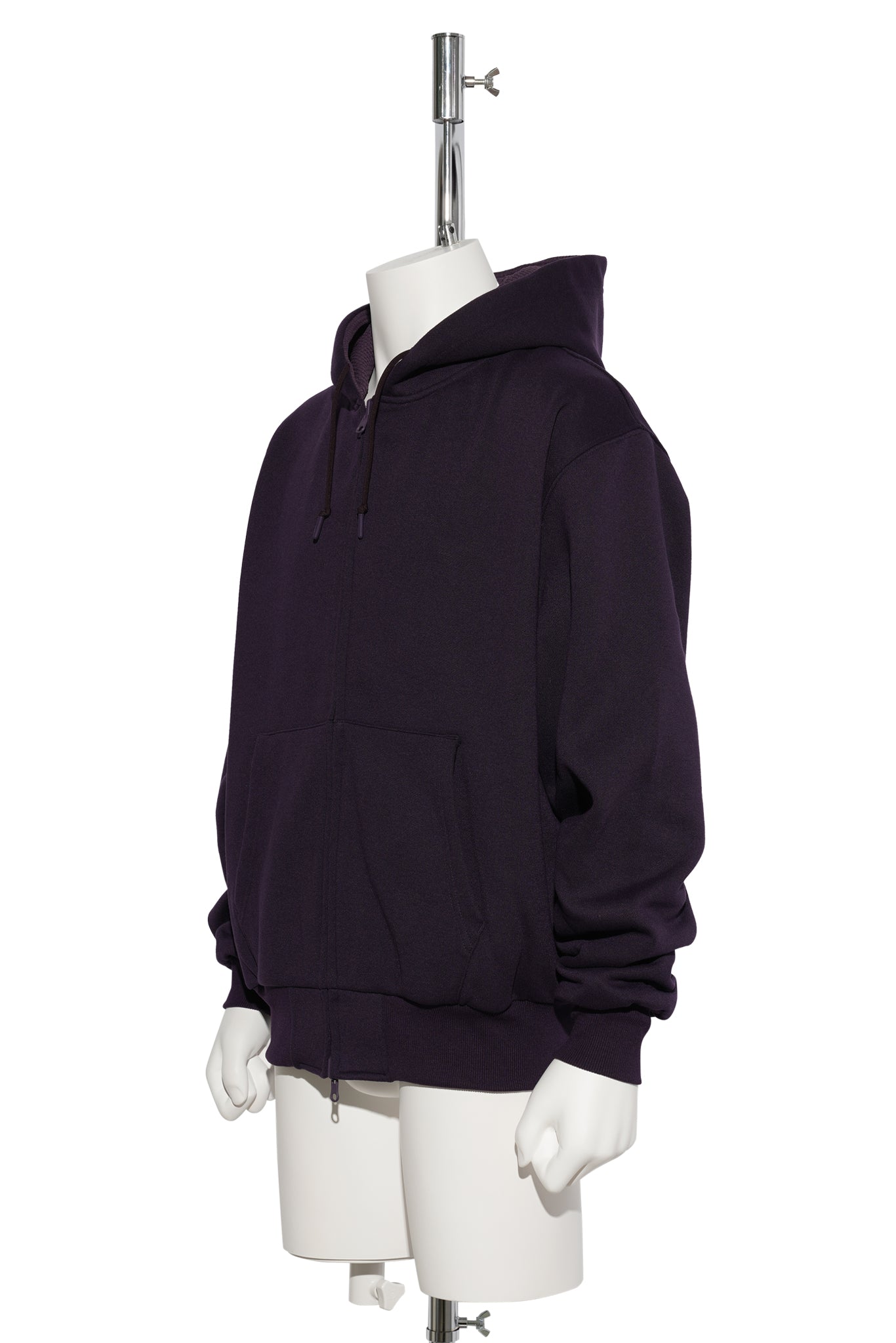 TECH SWEAT DOUBLE FACE PARKA / PURPLE