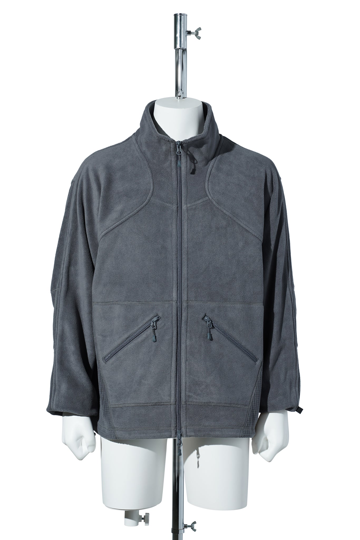 W's TECH ALPINE FLEECE JACKET / CHARCOAL