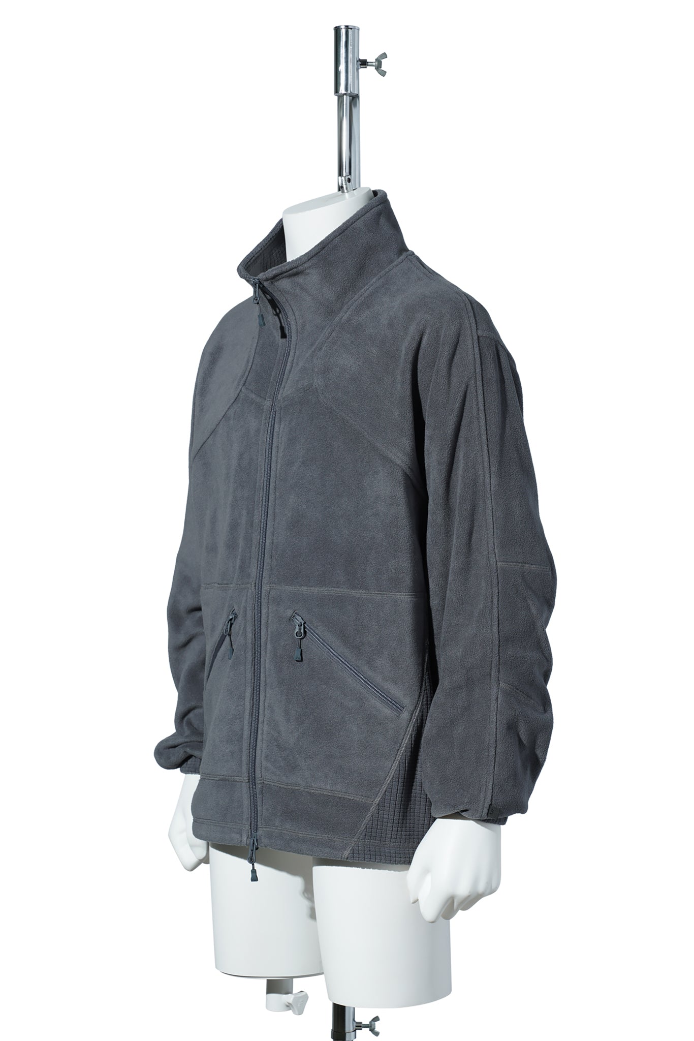 W's TECH ALPINE FLEECE JACKET / CHARCOAL