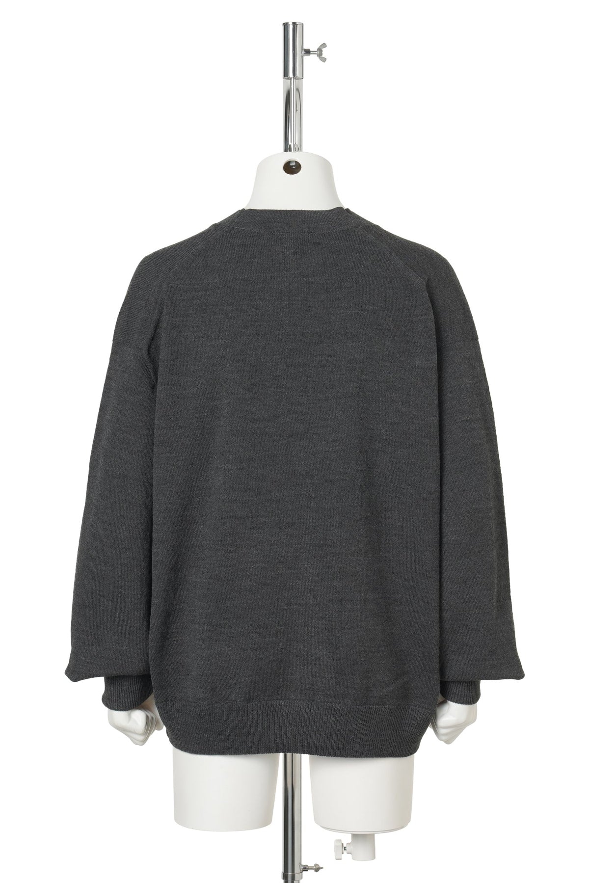 TECH KNIT CARDIGAN BREWED PROTEIN / CHARCOAL