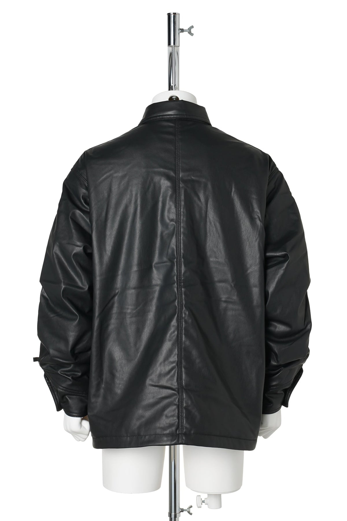 TECH SYNTHETIC SKIN CHORE JACKET / BLACK