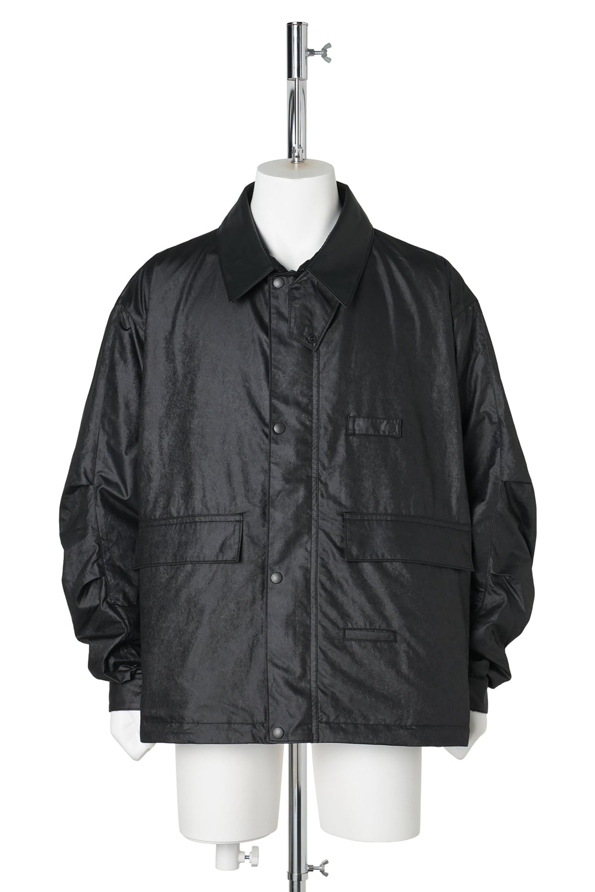 TECH BRITISH SHORT HUNTER JACKET / BLACK
