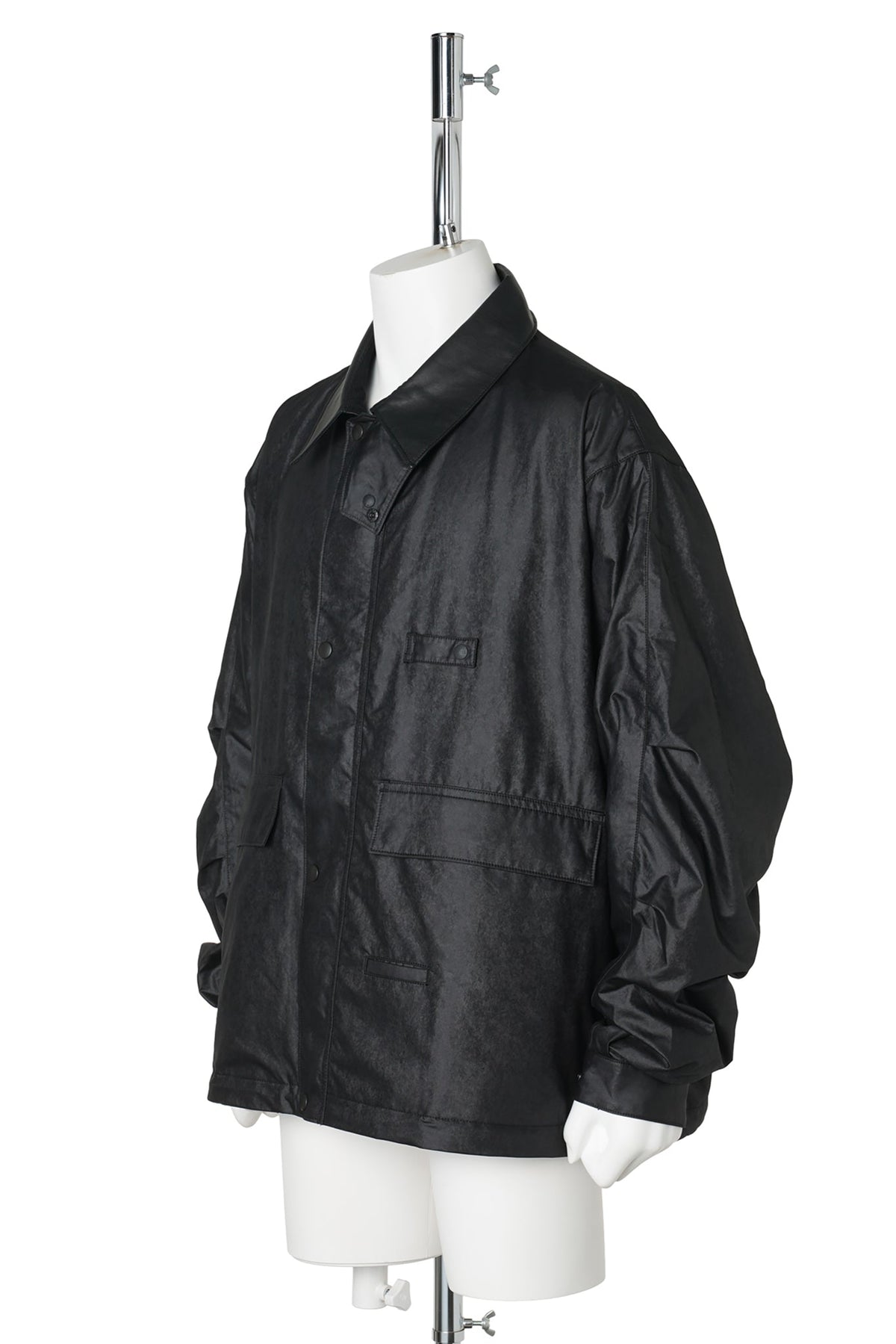 TECH BRITISH SHORT HUNTER JACKET / BLACK