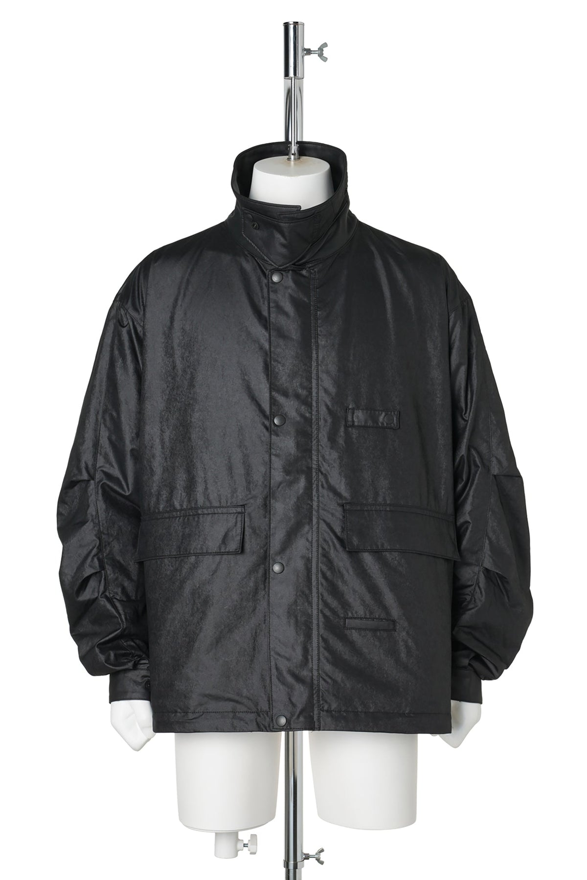 TECH BRITISH SHORT HUNTER JACKET / BLACK