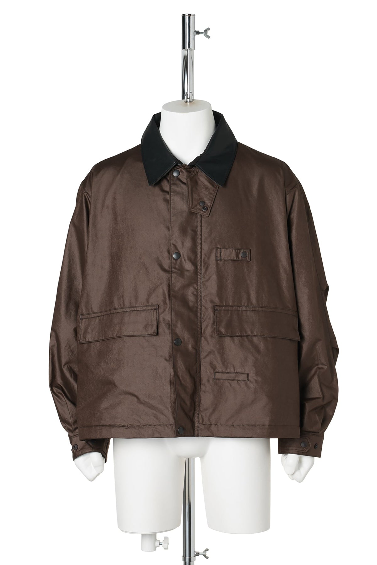 TECH BRITISH SHORT HUNTER JACKET / D.BROWN