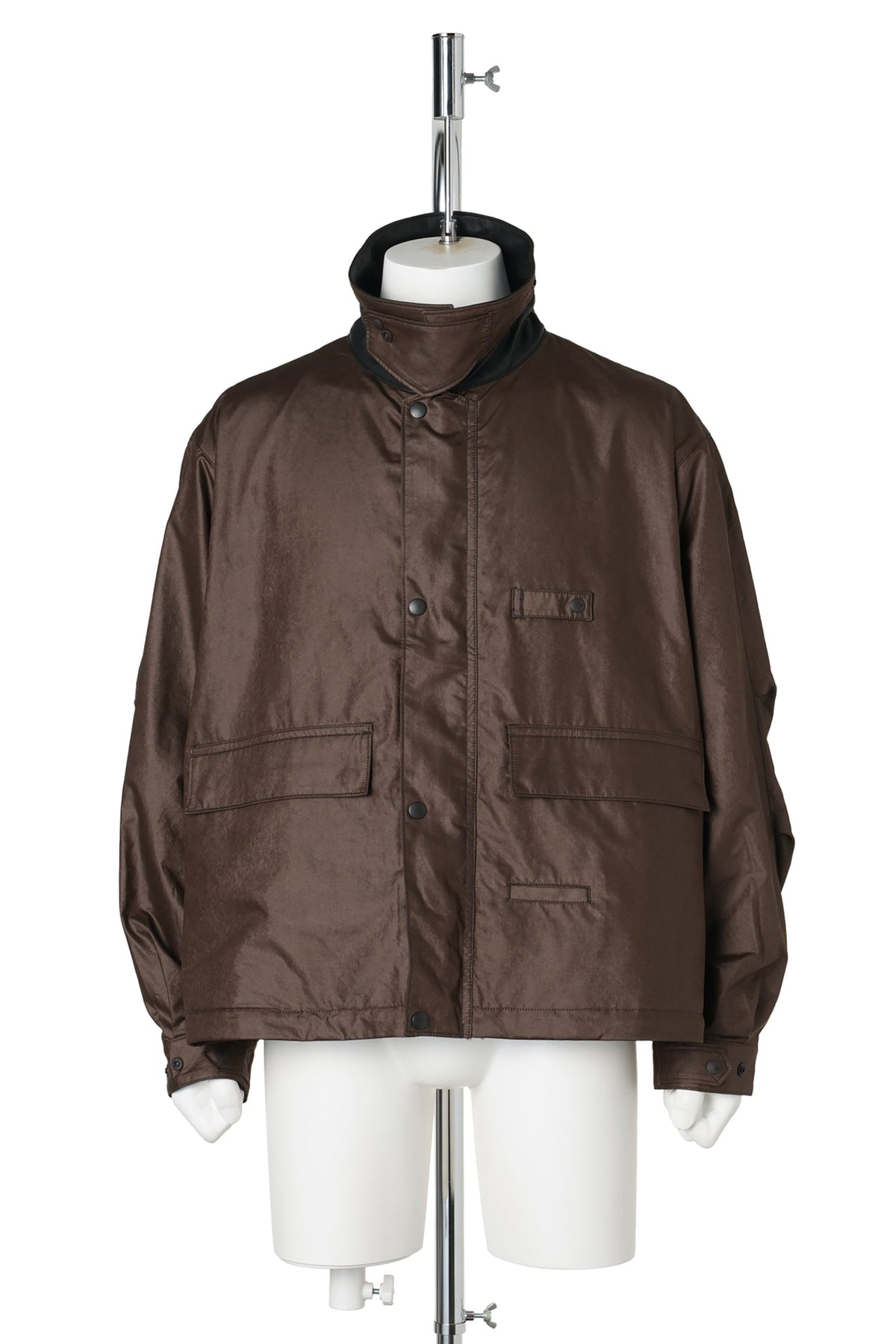 TECH BRITISH SHORT HUNTER JACKET / D.BROWN