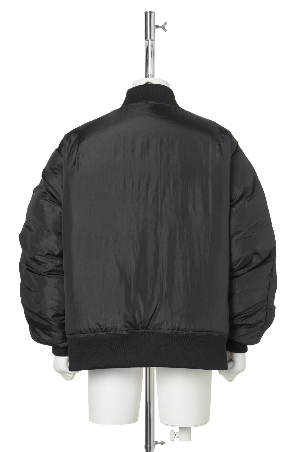 TECH REVERSIBLE MA-1 DOWN JACKET / BLACK x INK BLACK