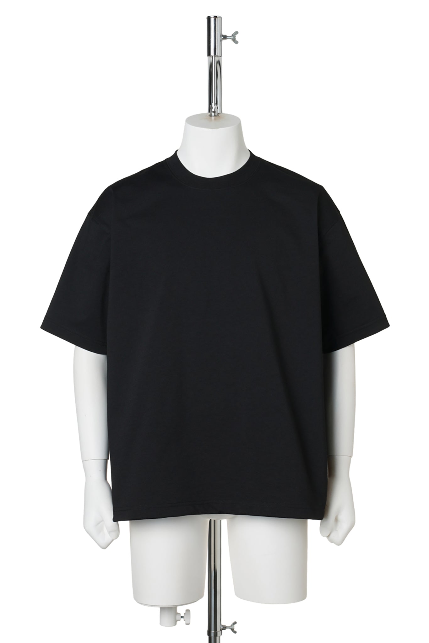 TECH DRAWSTRING TEE S/S / BLACK