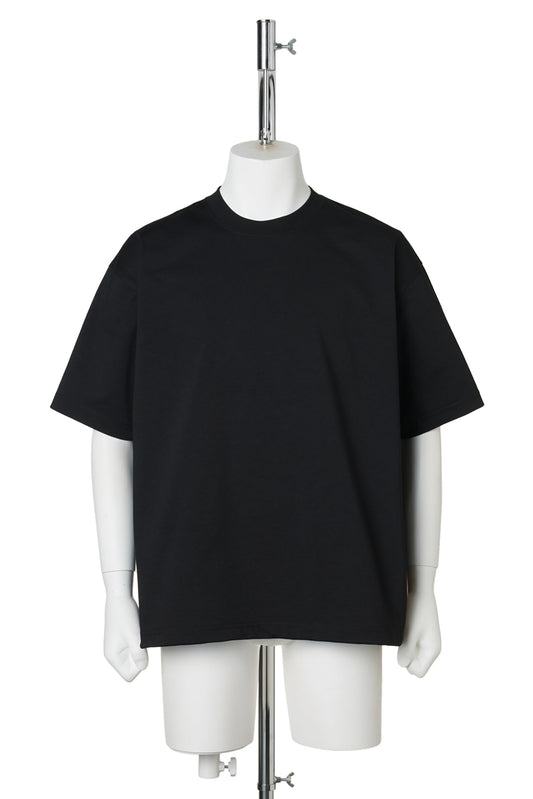 TECH DRAWSTRING TEE S/S / BLACK
