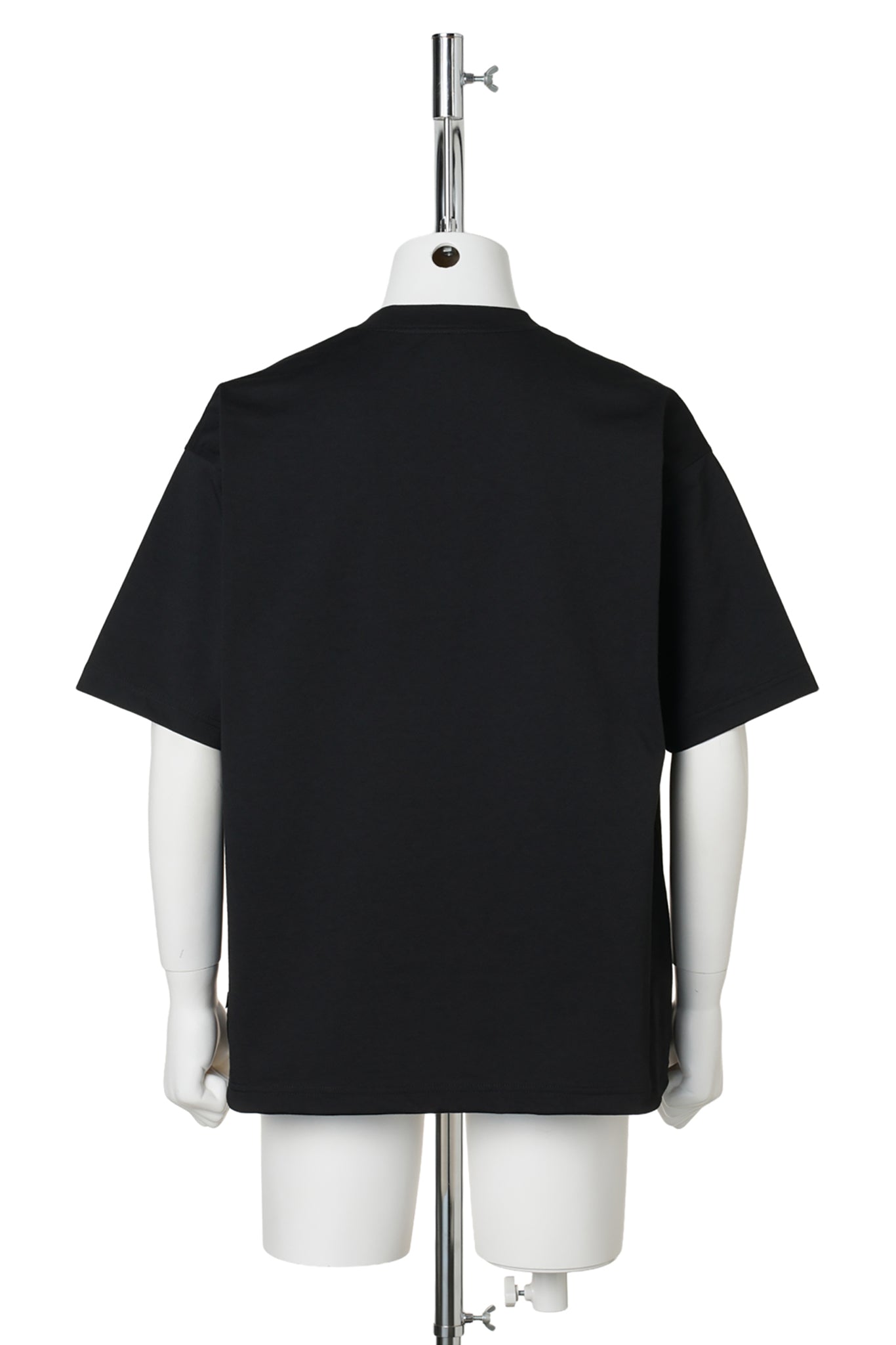 TECH DRAWSTRING TEE S/S / BLACK